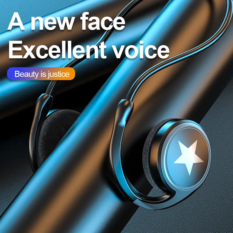 Choice TWS Bluetooth Earphone Waterproof Wireless Headphones with Mic Ear Hooks Stereo Music Earbuds for Phone Gaming Headset