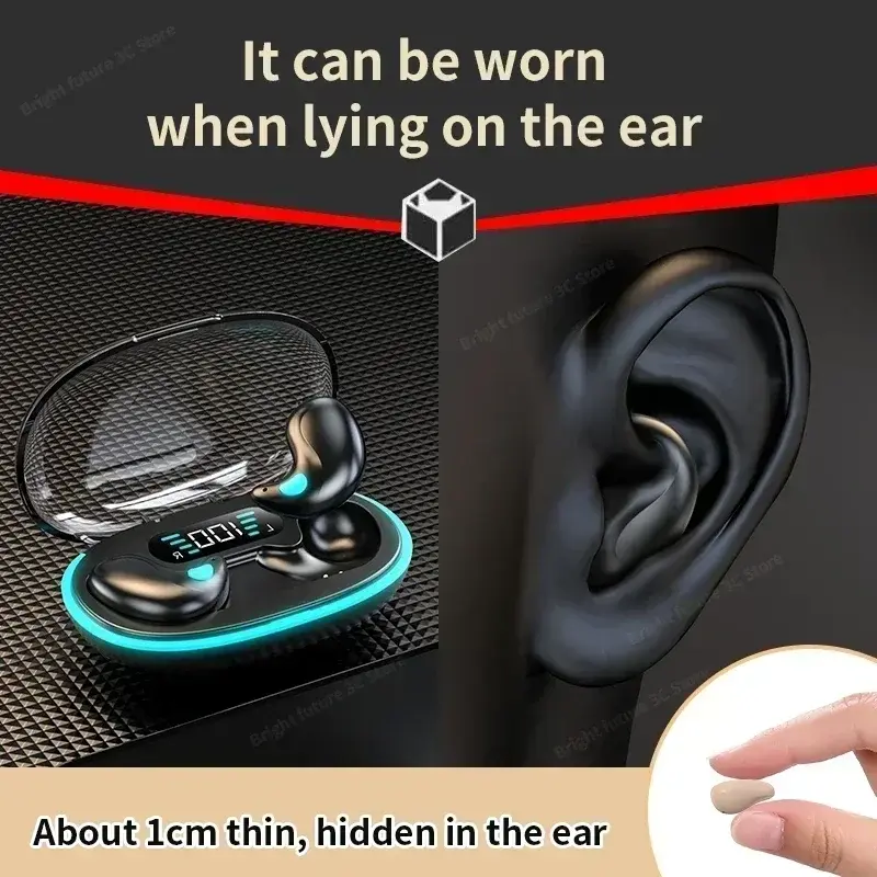 New X55 Bluetooth Wireless earbuds Headphones Ear Hooks Bluetooth Earphones bass Noise Reduction Earbuds HiFi Stereo headsets