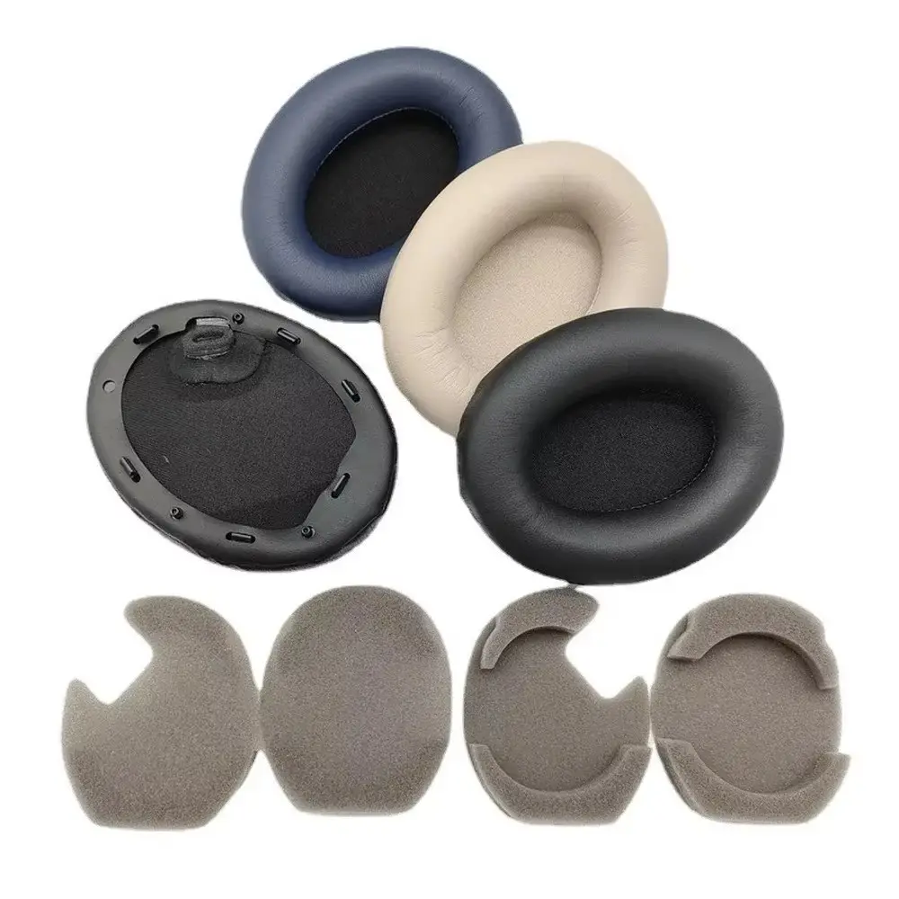 Replacement Ear pads for Sony WH-1000XM4 Headphones Memory Foam Ear Cushions High Quality Earpads headset Leather case Earmuff