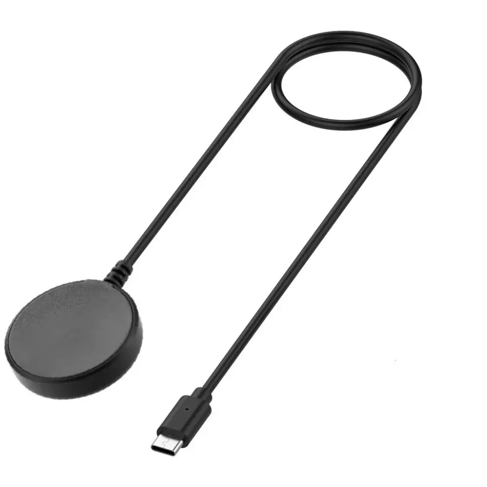 Watch Wireless Charger For Samsung Galaxy Watch 7/6/5 5Pro 4/3 Active 2 Portable USB Type C Charging Dock Station Fast Charge