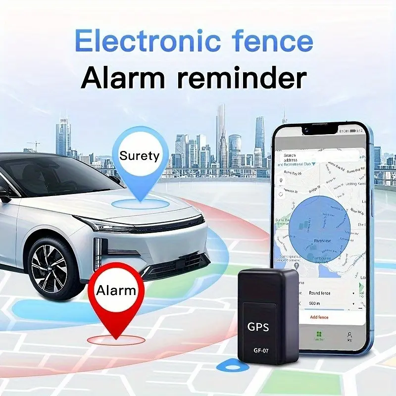 1pcs GPS navigation locator car GPS locator, wireless strong magnetic free installation elderly pet anti-lost device