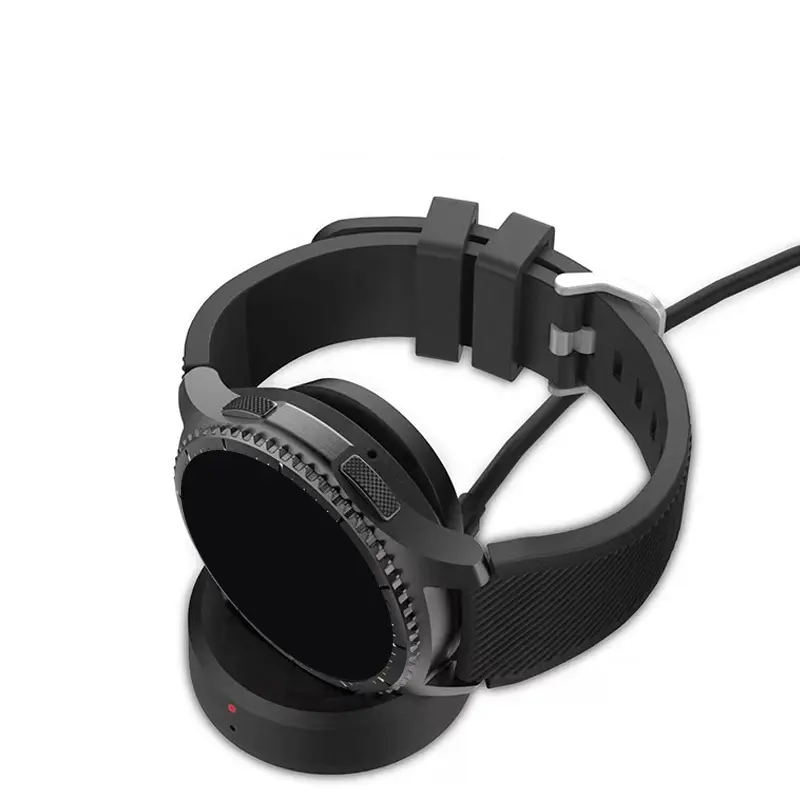 Magnetic Charger Dock for Samsung Gear S3/S2 & for Galaxy Watch 1-Charging Cradle with USB Cable