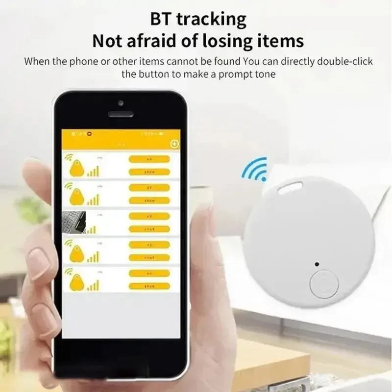 Mini GPS Tracker Bluetooth 5.0 Anti-Lost Device Pet Kids Bag Wallet Tracking for IOS/ Android Smart Finder Locator Accessories