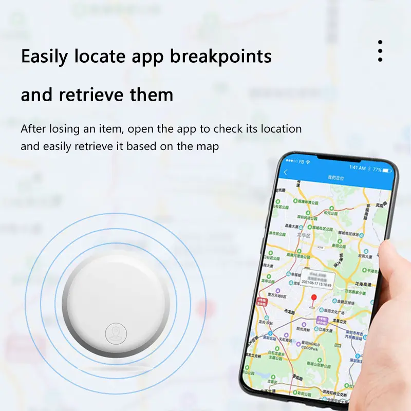 Xiaomi GPS Smart Tracker Anti-Lost Reminder Device Pet Bag Wallet Bluetooth5.0 For Apple Android Finder Air Tag Tracking Locator