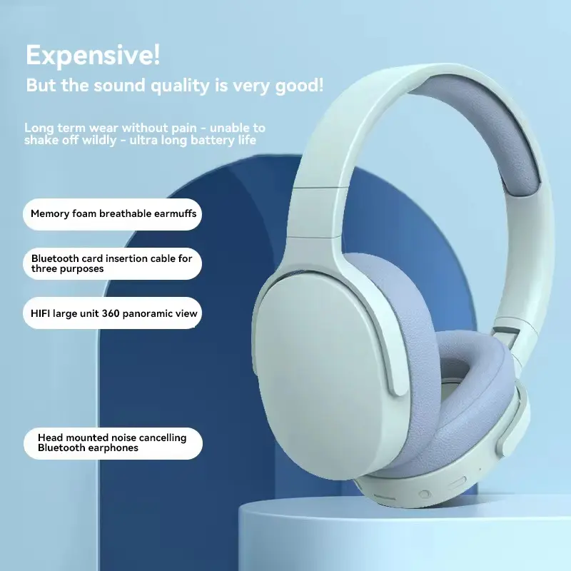 XIAOMI Mijia Head-mounted Wireless Bluetooth Headphones With Mic Noise Cancelling Headsets Stereo Sport Gaming Earphones 2025