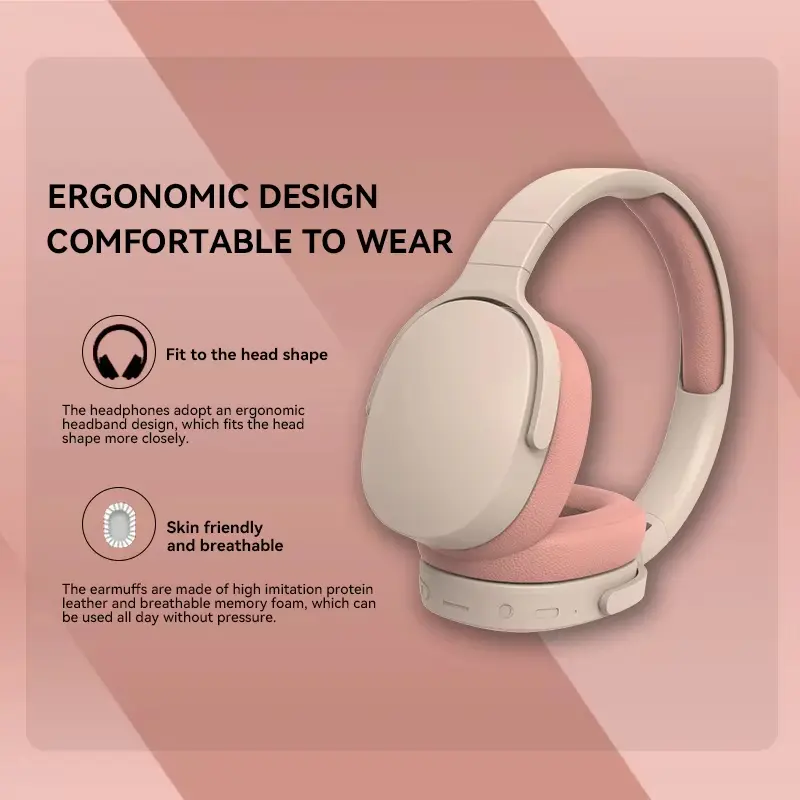 XIAOMI Mijia Head-mounted Wireless Bluetooth Headphones With Mic Noise Cancelling Headsets Stereo Sport Gaming Earphones 2025