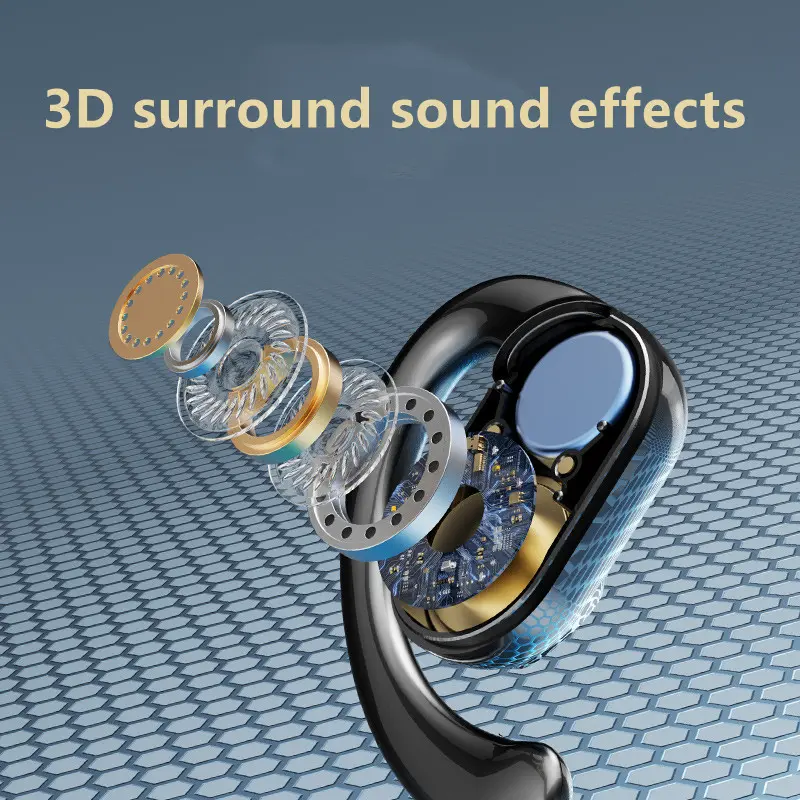 Original X91 OWS Earhook Earphones Bluetooth 5.3 Low Latency Gaming Sport Headset HiFi Stereo Noise Reduction Earbuds