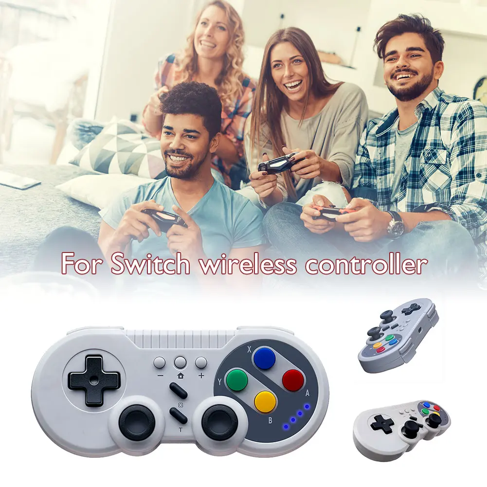 5-1PCS for Nintendo Switch Gamepad Wireless Game Controller Retro Game Console Mini Video Game Player Gamepad Controller for PC