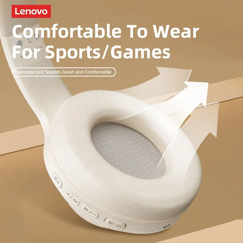 Lenovo Thinkplus TH10 TWS Stereo Headphone Low Latency With Long Endurance Gaming Bluetooth Earphones Music Headset with Mic