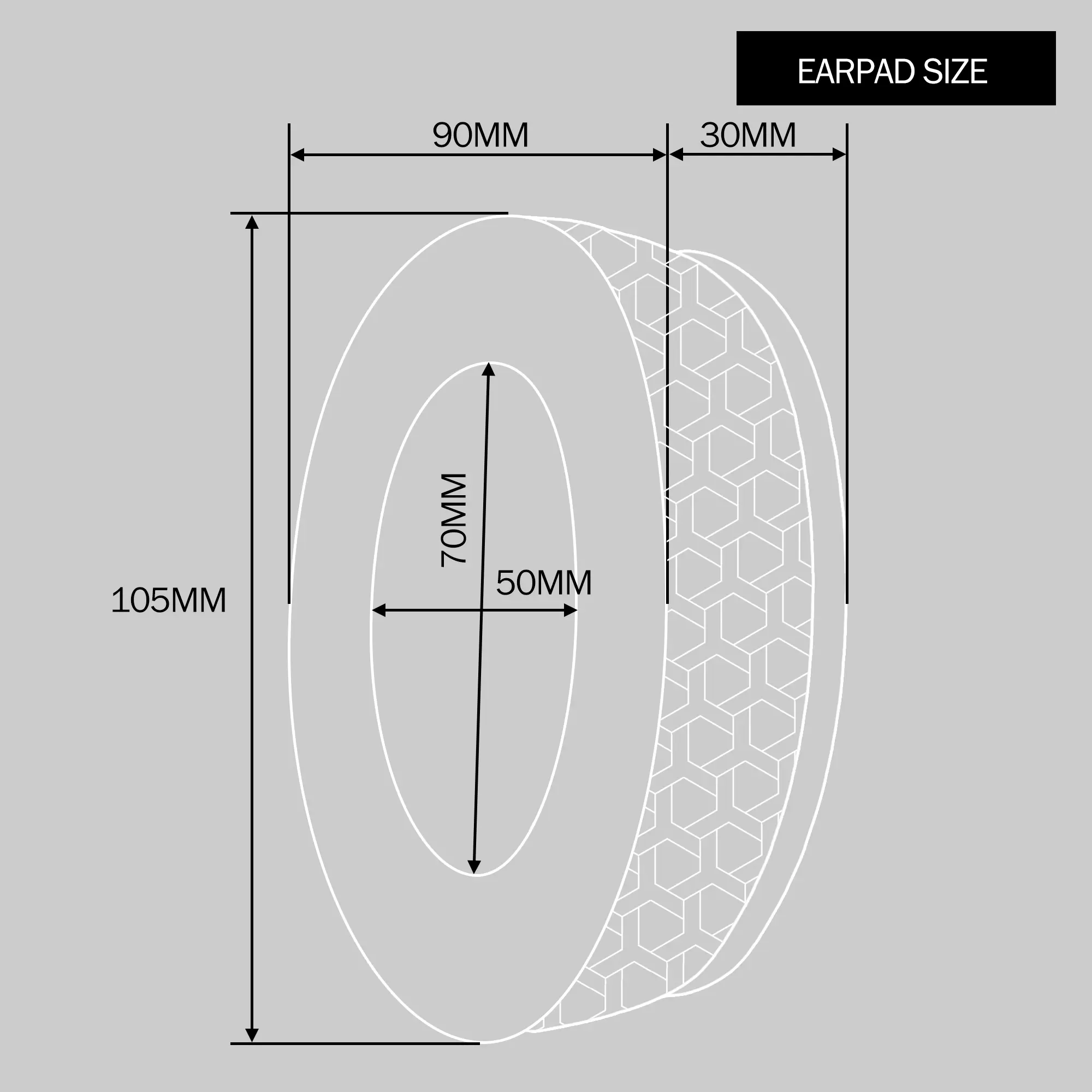 Oncepink Replacement Ear Pads for AKG K371,K361,K361BT,K371BT Headphone Cooling Gel Cushion Earpads Headset