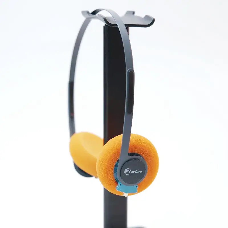 Farsoo KPH40 headphone with mmcx speaker units mmcx detachable wired 3.5mm cable or bluetooth cable  deep bass music headset