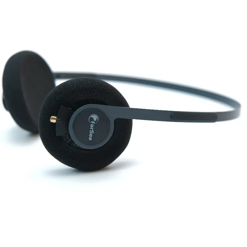 Farsoo KPH40 headphone with mmcx speaker units mmcx detachable wired 3.5mm cable or bluetooth cable  deep bass music headset