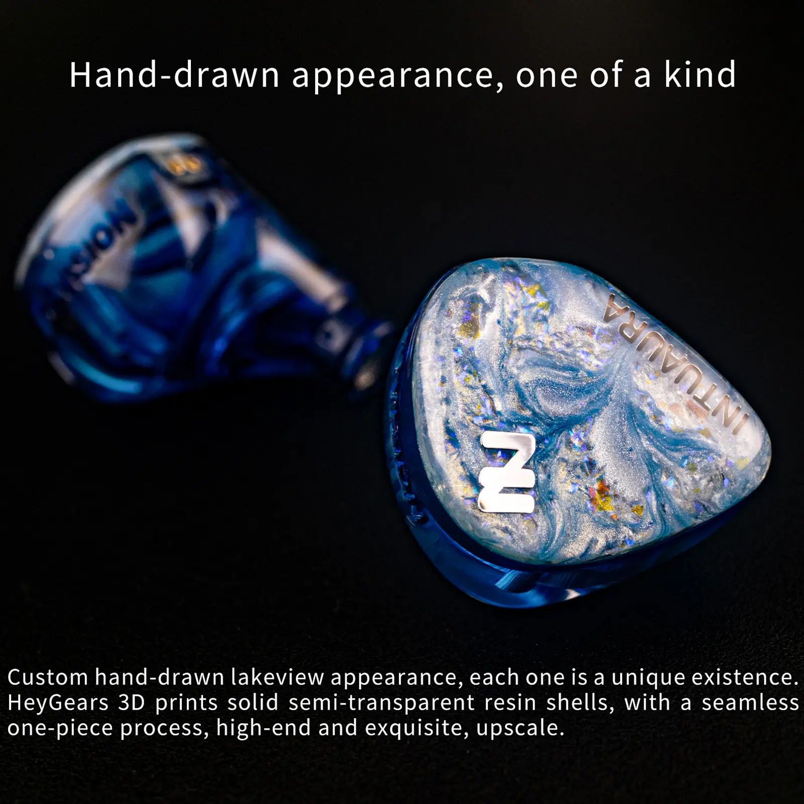 Pre-order INTUAURA Lakeview Ultra-wideband 2nd-gen Dynamic Driver IEMs HiFi Earphone Wired Earbuds for Audiophiles Musicians