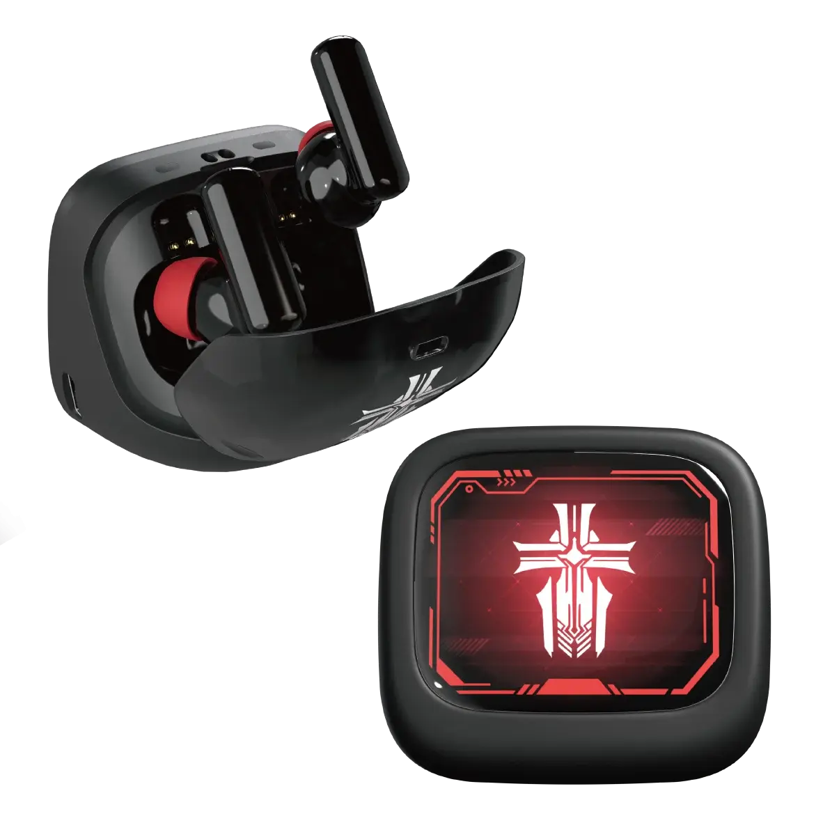 Azur Lane Cube Kms Official Bluetooth 5.3 Earphones Wireless Ipx4 Waterproof Earbuds Active Noise Canceling Hifi Headsets Custom