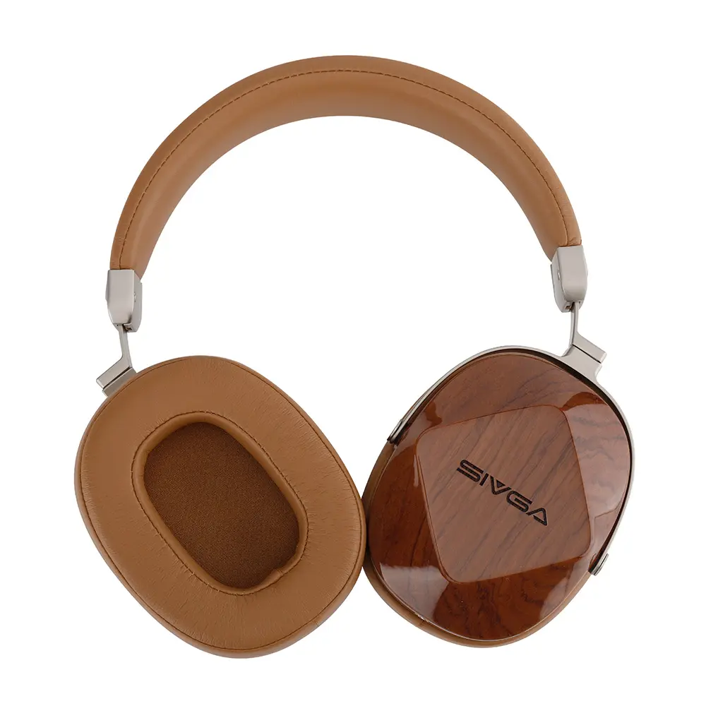 SIVGA ORIOLE Classic Over-ear Close-back Wooden Headphones HIFI Music Audio Stereo Noise Isolation Wired Dynamic Driver Headset