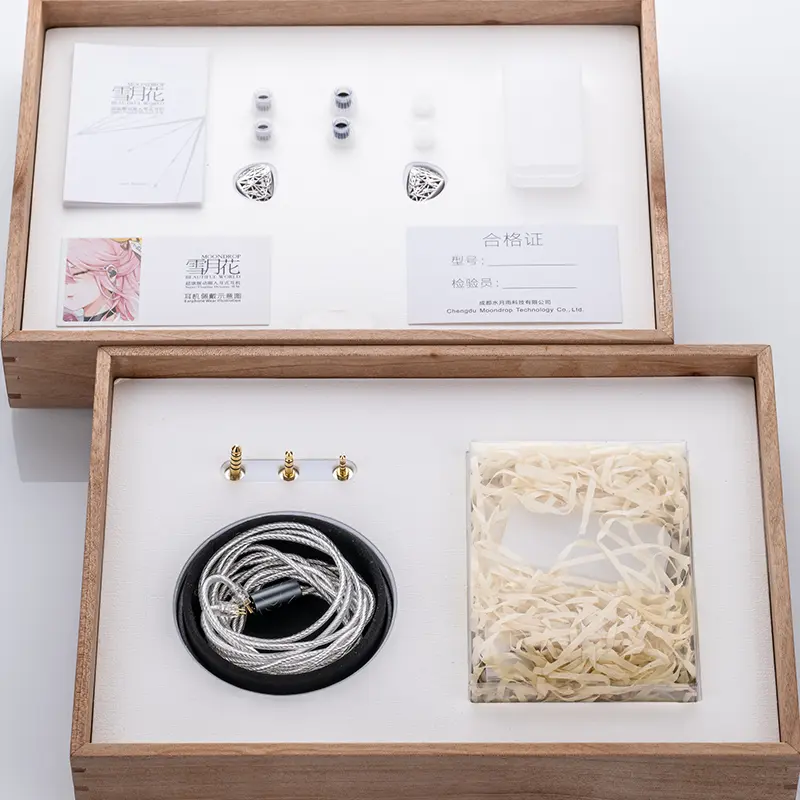 MOONDROP Beautiful World Flagship Dynamic Earphone Seventh Anniversary Edition IEM with 0.78 2Pin Cable