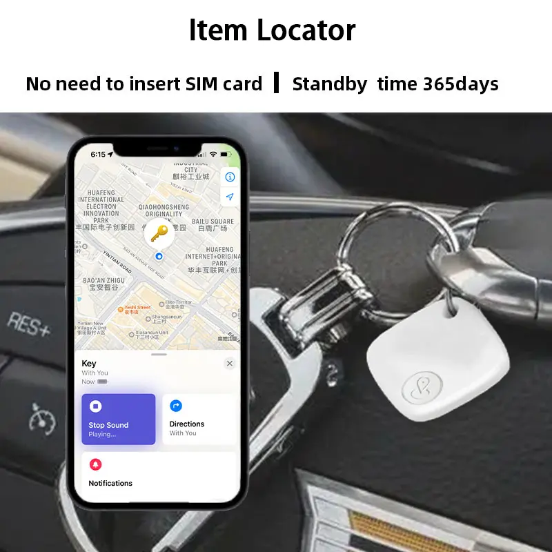 Portable Tracker Smart Bluetooth Trackers Bags Finder Keys wallet Car Anti-lost Reminder Tracking Device bag key smart Locator