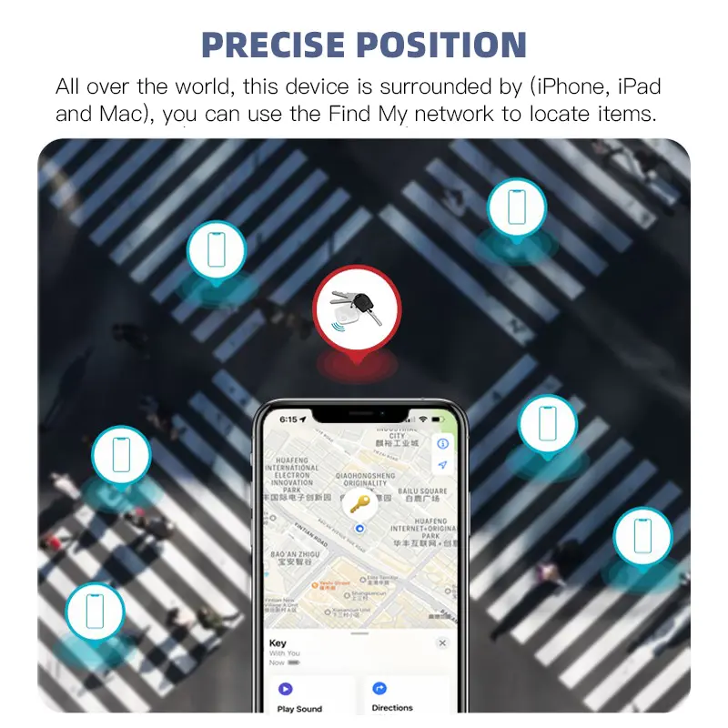 Portable Tracker Smart Bluetooth Trackers Bags Finder Keys wallet Car Anti-lost Reminder Tracking Device bag key smart Locator
