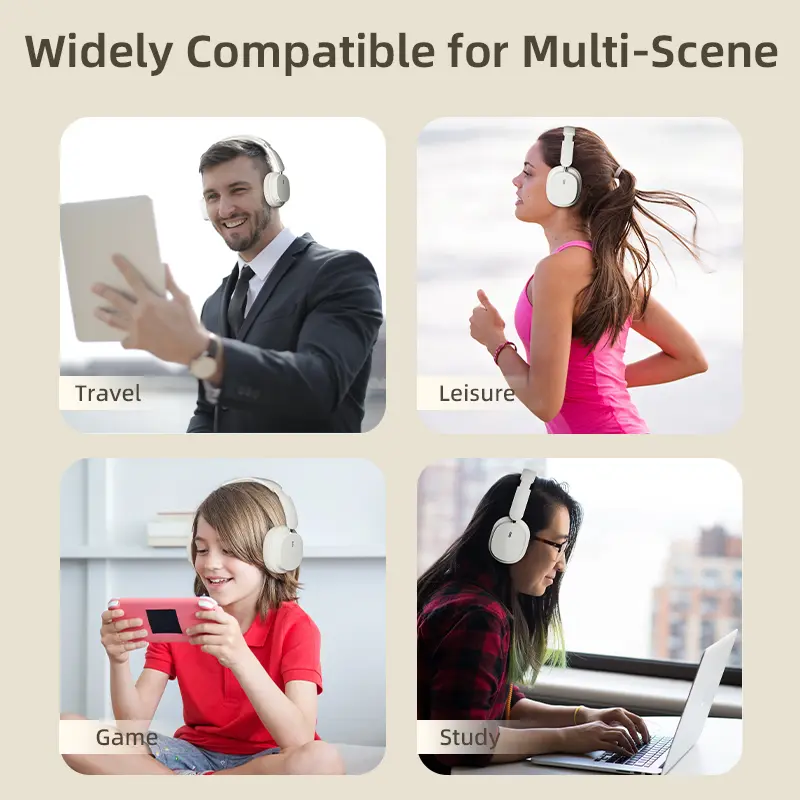 SY-T2 Wireless Bluetooth Headset With Microphone 9D Stereo Noise Canceling Headphone Choice Hifi Bass Hedset Original Packaging