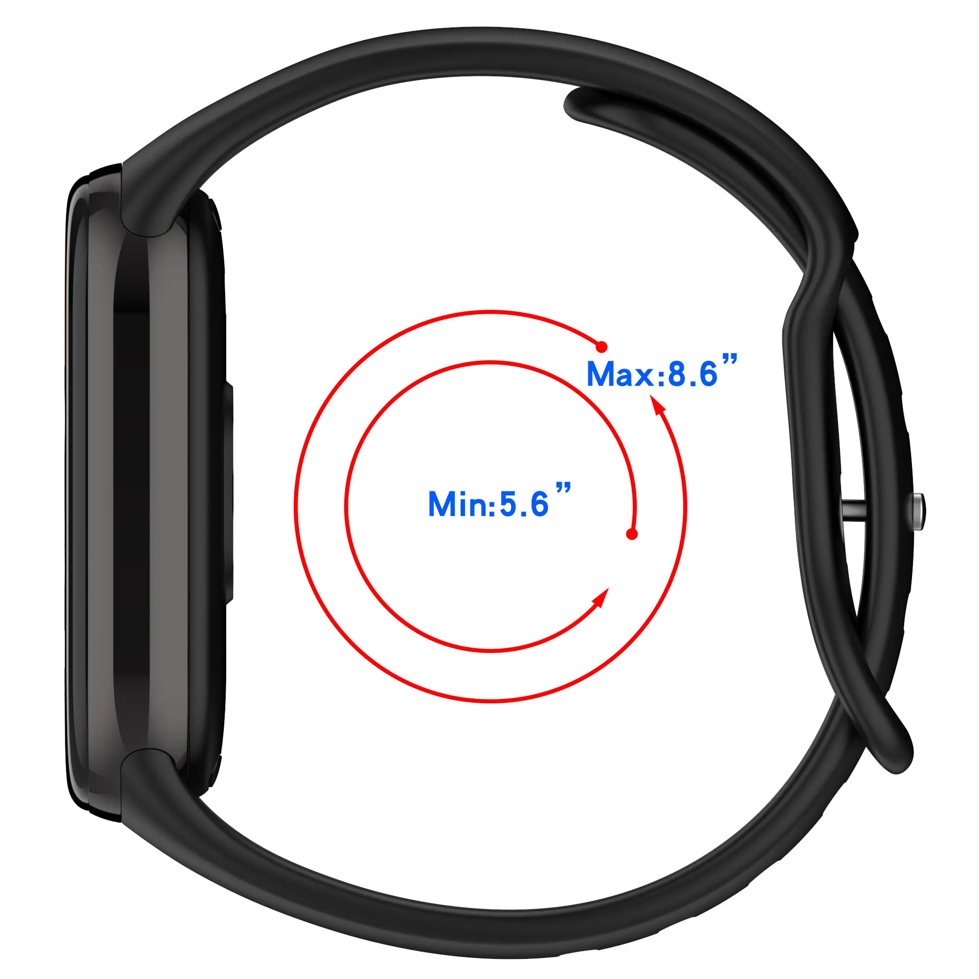 Solid color strap for Xiaomi Mi Band 9 8 Strap NFC Sport Rubber Bracelet Wristband for Xiaomi Smart Band 8 9 watch band