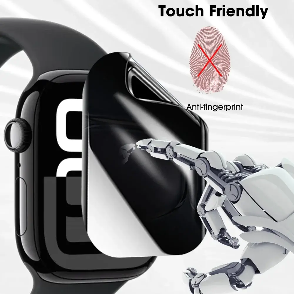 1-5Pcs Anti-Spy Hydrogel Flim Screen Protector for Apple Watch Series 10 42mm 46mm Privacy Protective Film for IWatch Series 10