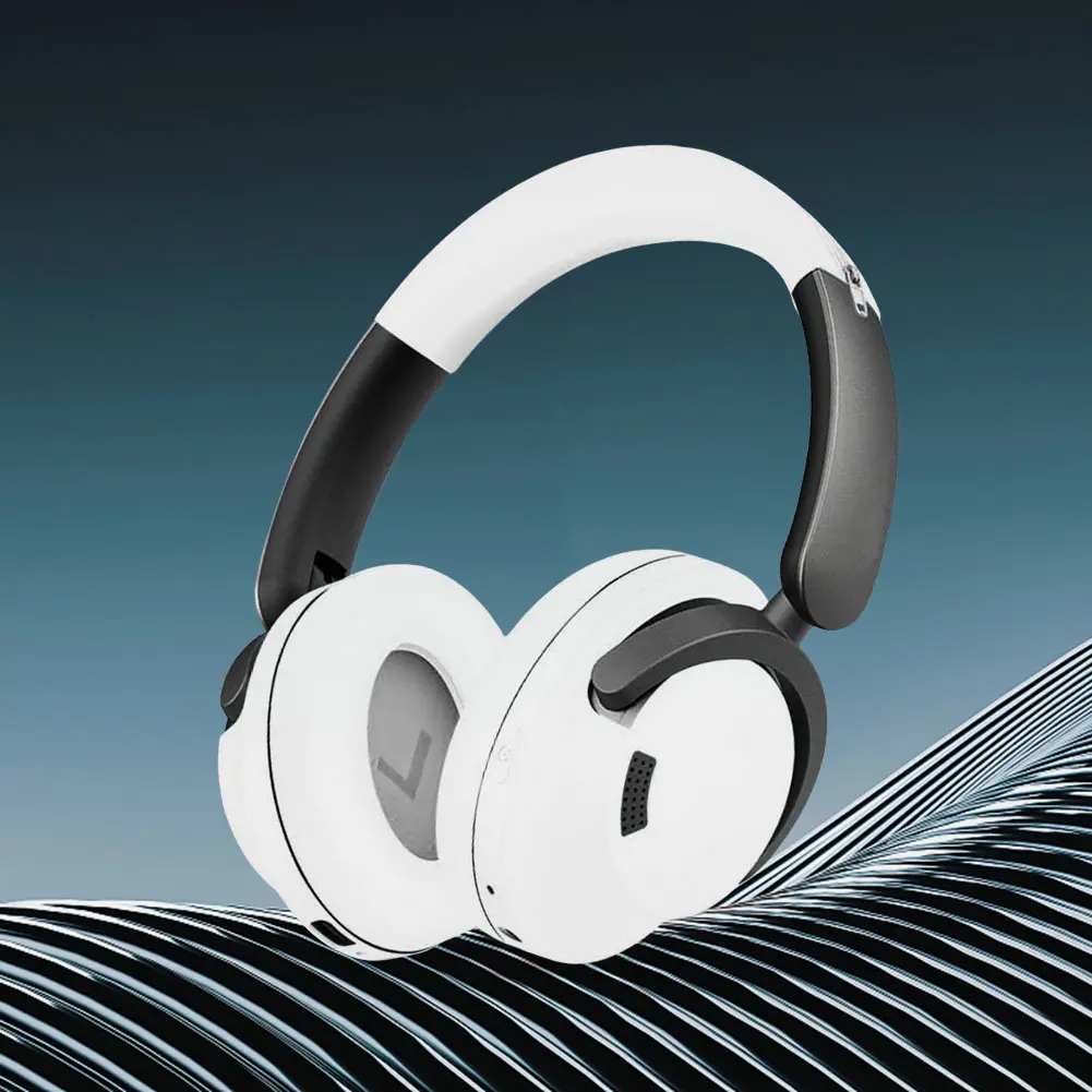 For 1MORE SonoFlow Headphones Silicone Protective Case Sleeve Clean and Comfortable Headband Protectors Earpads Cover Sleeve