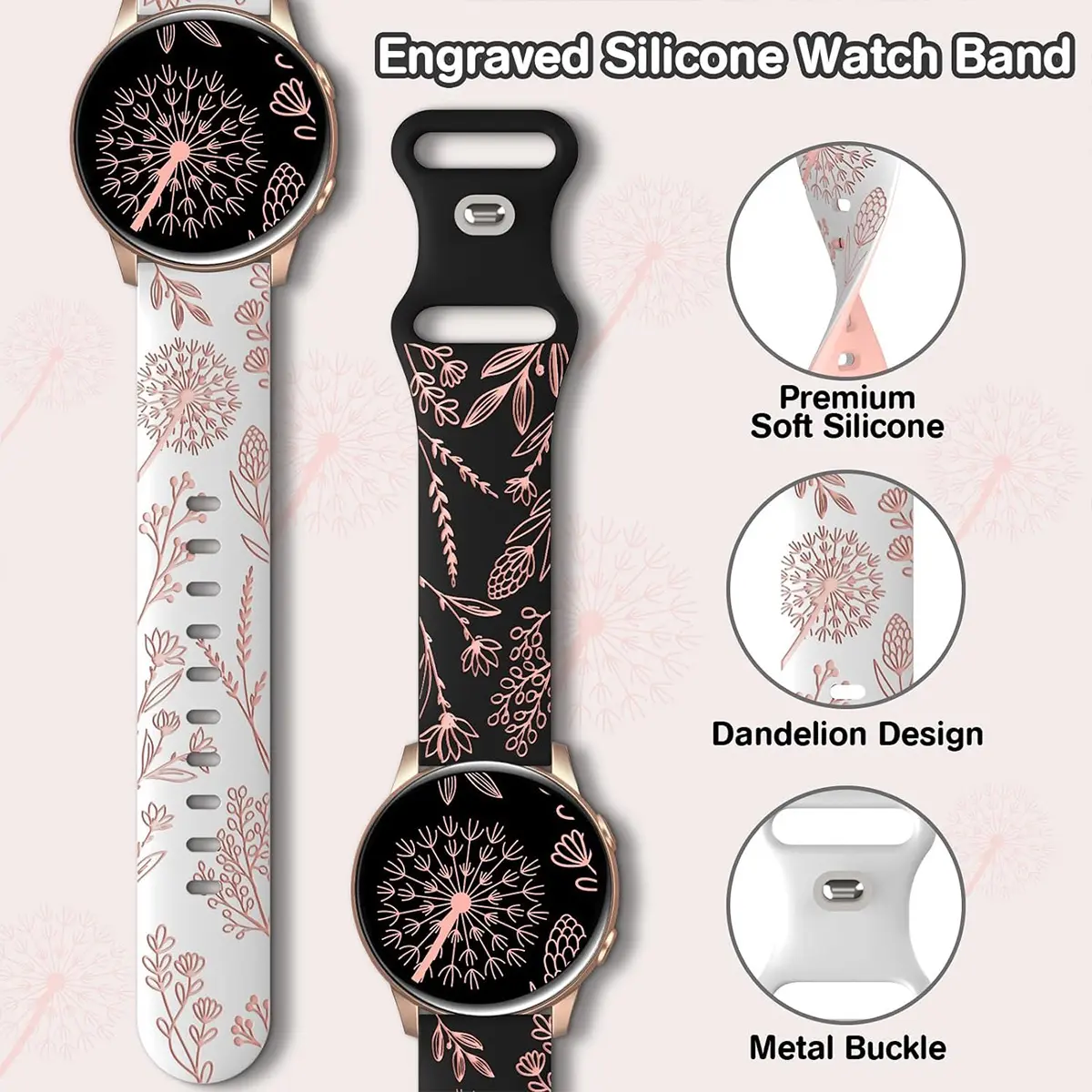 Women Silicone Strap For Samsung Galaxy Fit3 Replacement Bracelet For Samsung Galaxy Fit 3 Band Accessories Watchband