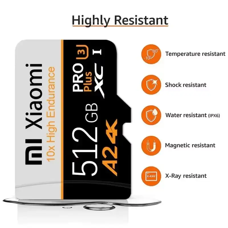 Xiaomi 128GB 256G SD Memory Card 1TB Class 10 High Speed Flash TF 2TB SD Card Micro TF SD Card 512GB For Nintendo Switch ps vita