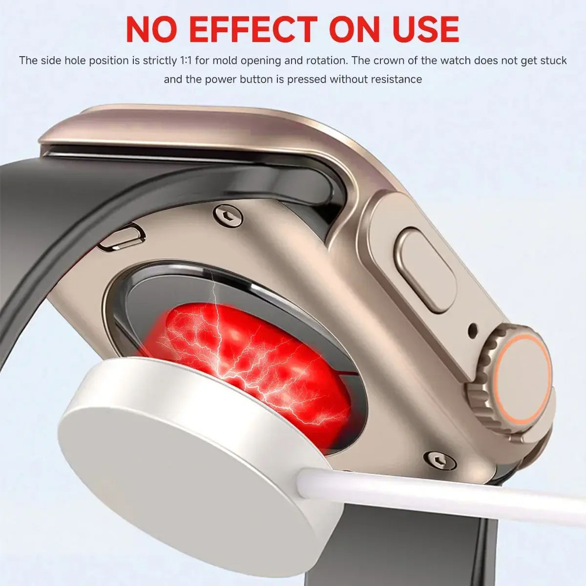 Screen Protector Cover for Apple Watch 46mm 45 44 40 41 42mm Hard PC Front Rear Bumper Case iwatch 10 987 SE 654 Change To Ultra