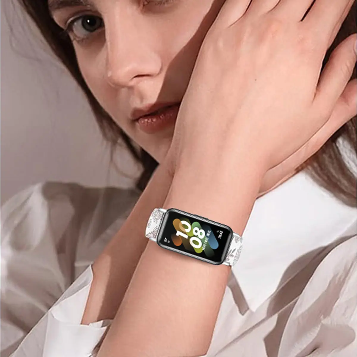 Women Silicone Strap For Samsung Galaxy Fit3 Replacement Bracelet For Samsung Galaxy Fit 3 Band Accessories Watchband