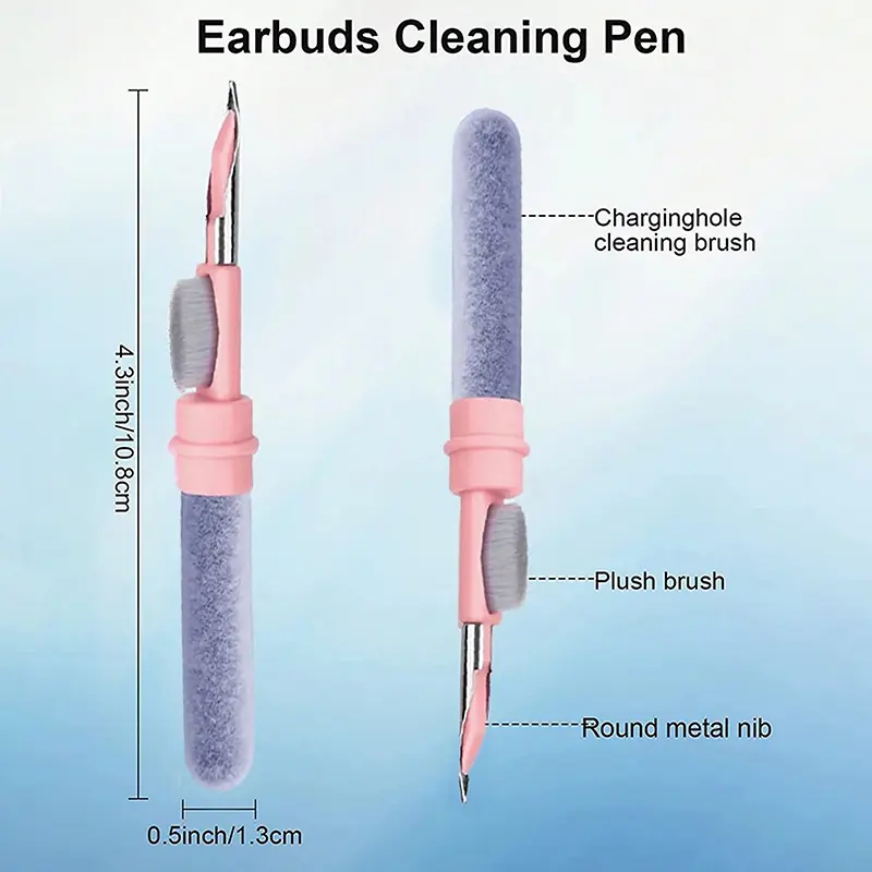Cleaning Kits for Bluetooth Earphone Airpods Pro 1 2 3 Earbuds Case Cleaning Pen Brush Tools for Samsung Xiaomi Huawei Airdots