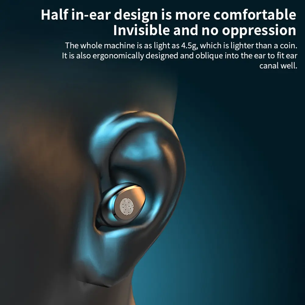for Samsung Galaxy S23 Ultra S22 S21+ Wireless Earphones Bluetooth Earbuds In Ear Headphones TWS Earphone With Silicone Ear Caps