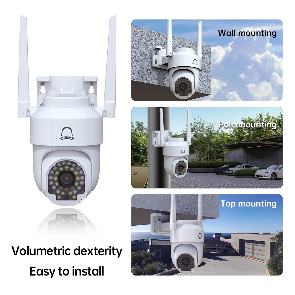 Home Smart Camera Mobile Phone Computer Remote 360-Degree Blind Spot Outdoor Monitoring Photo Hd