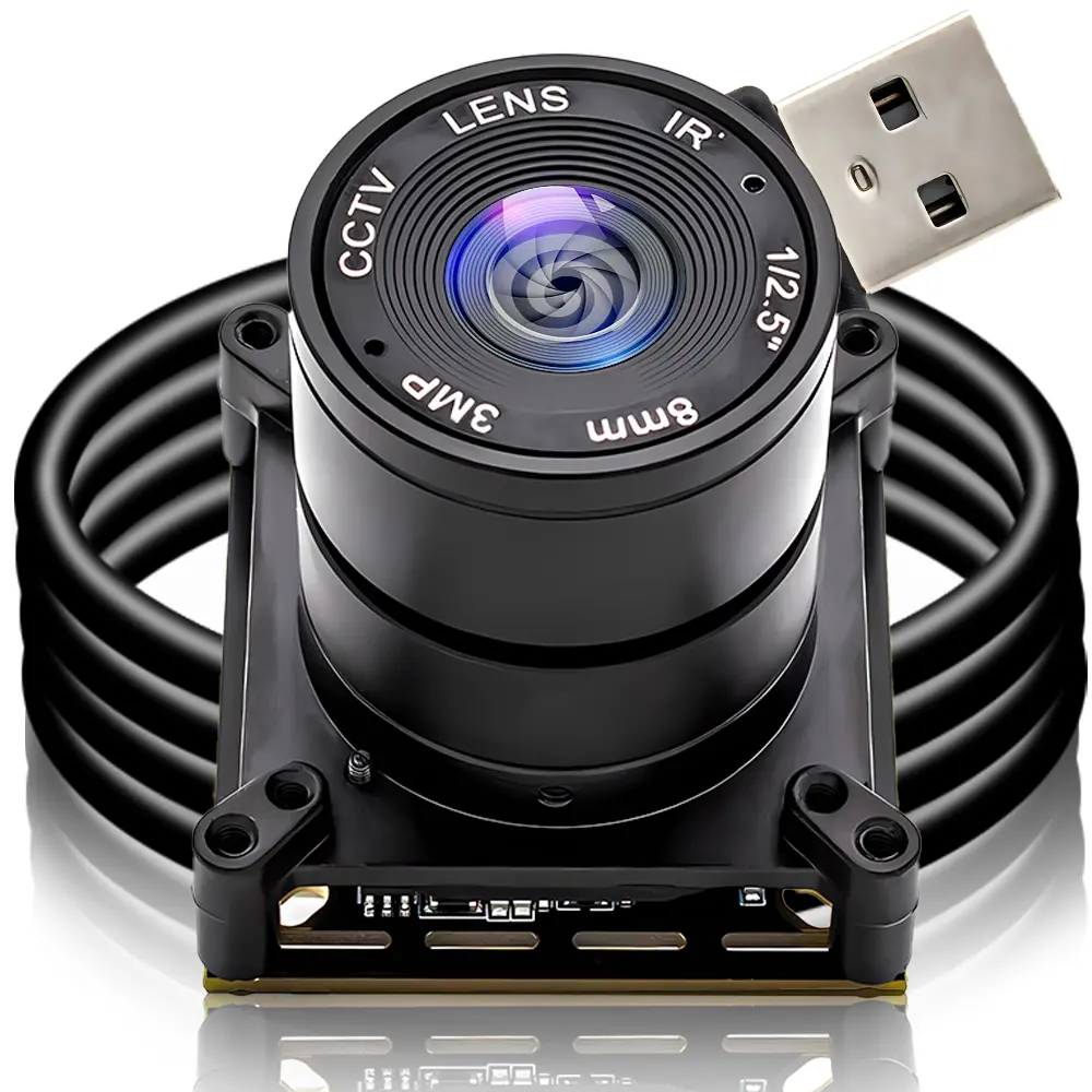 WGWK 1080P 90FPS Global Shutter High Frame Rate Mini USB Camera Module High Speed Aptina AR0234 For High-Speed Motion Capture