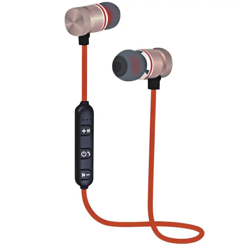 XT6 Wireless Bluetooth Earphones Magnetic Wireless Headphones Sport Neckband Neck-hanging Earbuds Fone Blutooth Headset with Mic