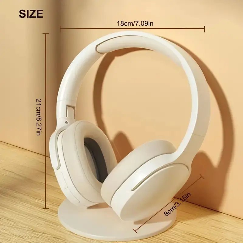 KHwatch P2961 Wireless Headphones Bluetooth 5.3 Foldable 9D HIFI Stereo Sound For Xiaomi Samsung iPhone Game Earbuds With Mic