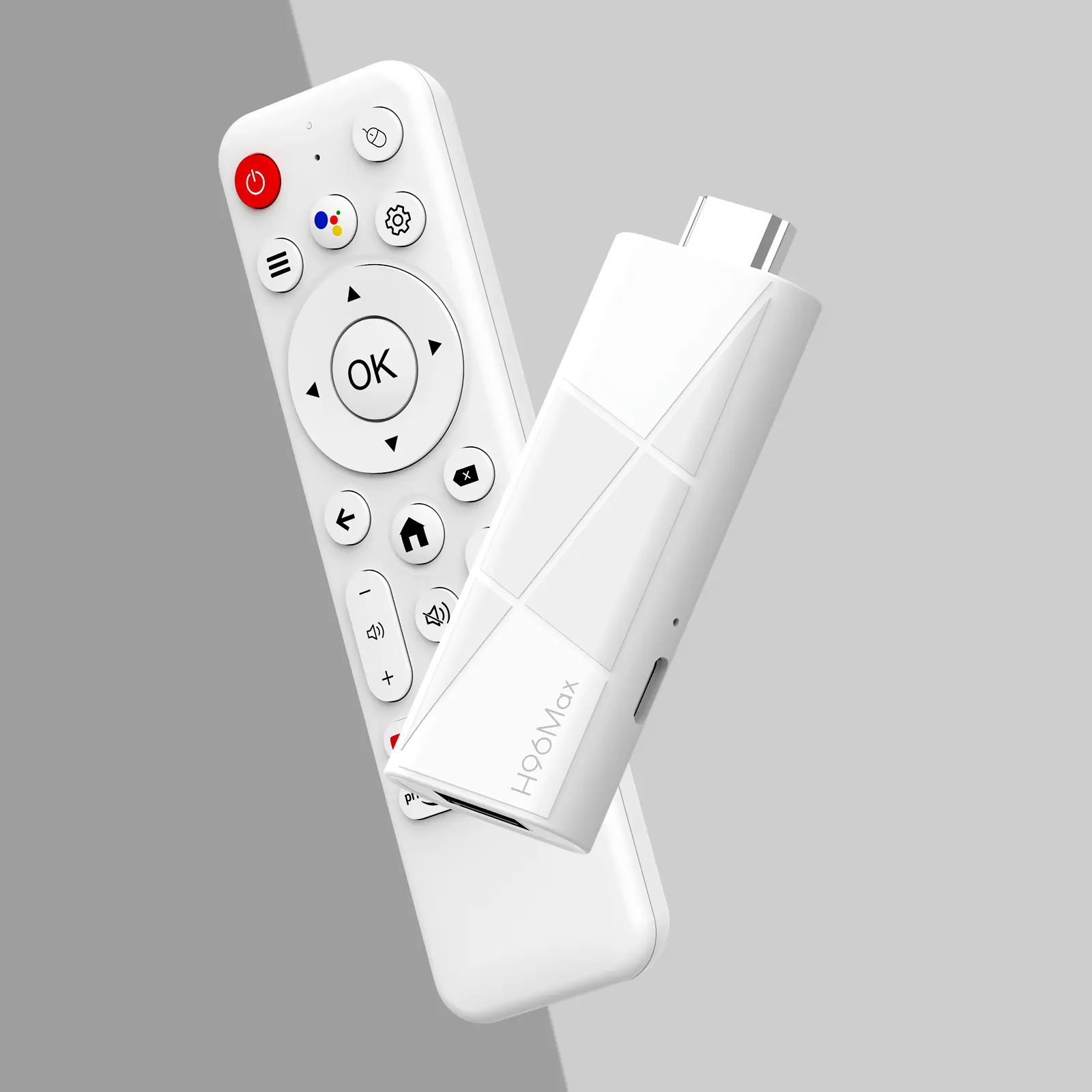 H96 MAX RK3518 Mini TV Stick Android 14 Smart TV Box 2GB 16GB Wifi6 BT5.4 4K HD Gogle Voice Media Player 2G8G