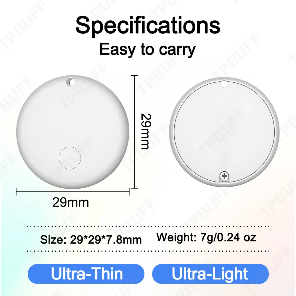 Smart GPS Tracker Works With google find my device tracker Pet Kids Luggage Key Tracking Global Accurate Positioning Bluetooth