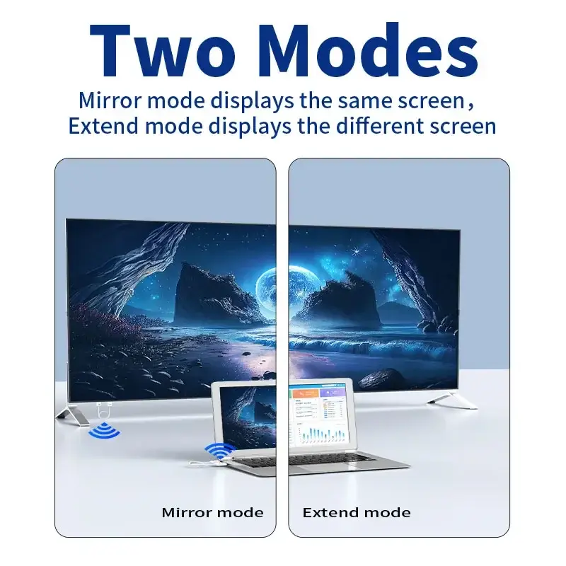 5.8G 1080P 30M Wireless HDMI-Compatible Video Audio Transmitter Receiver Extender Display Adapter Dongle For TV Box Monitor PC