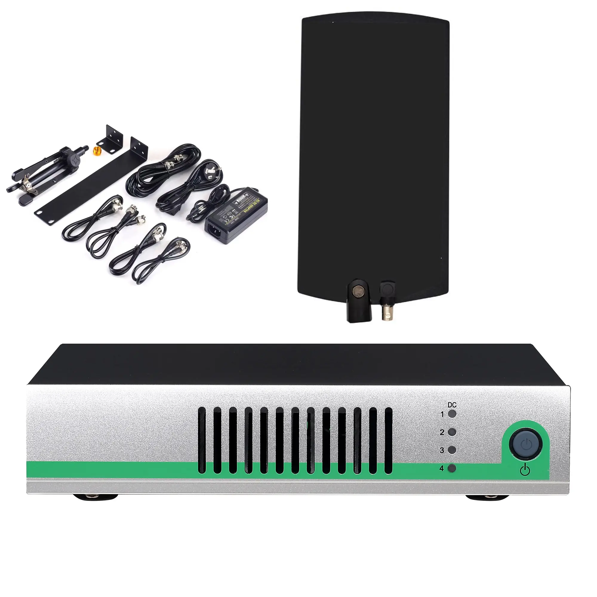 Leicozic AC3 Antenna Combiner & Paddles / AC10 Distribution Amplifier + Active Combiner 450-960Mhz For In Ear Monitor System