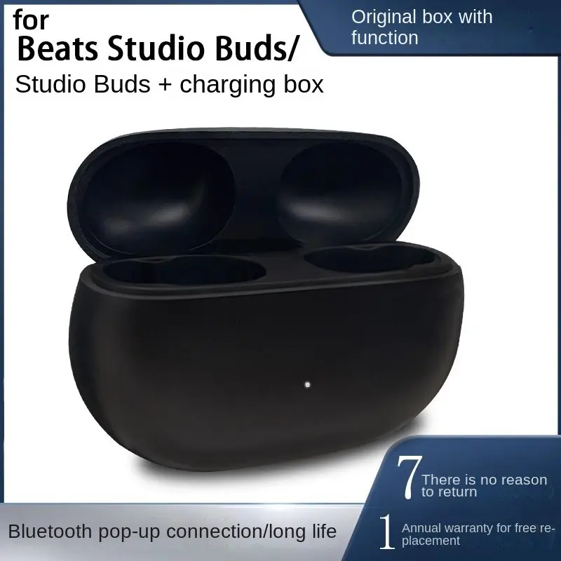 For Beats Studio Buds Charging Case with Bluetooth Pairing Sync Button & 660MAh Replacement Earphone Beats Fit Pro Charger box
