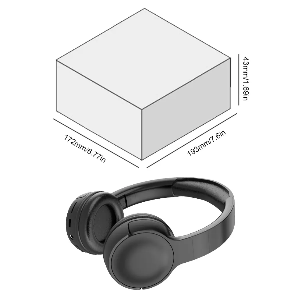 Wireless Bluetooth Headset Sports Gaming Esports Headphones Head-mounted Gaming Headphones Noise Cancelling Earphones