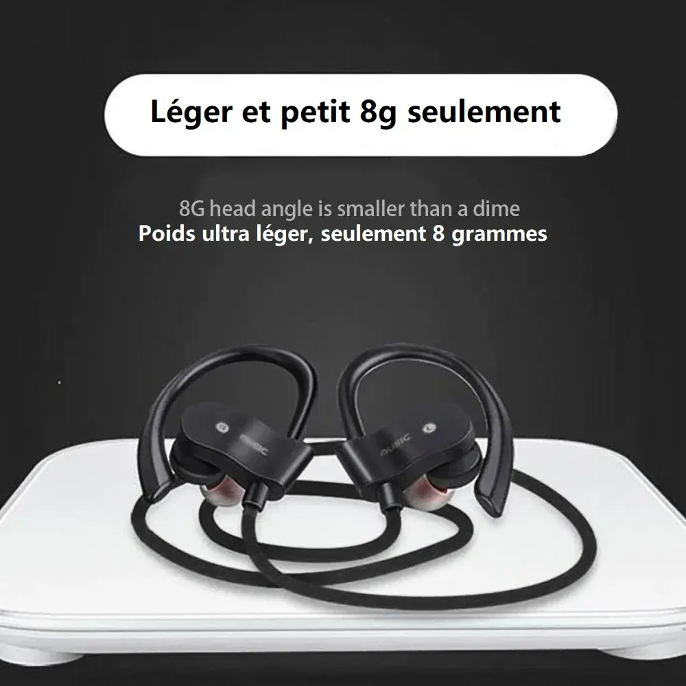 Wireless Bluetooth Headphones Stereo Hook Headset Music Sport Earphone Gaming Handsfree Earphone for All Smart Phones Audifonos