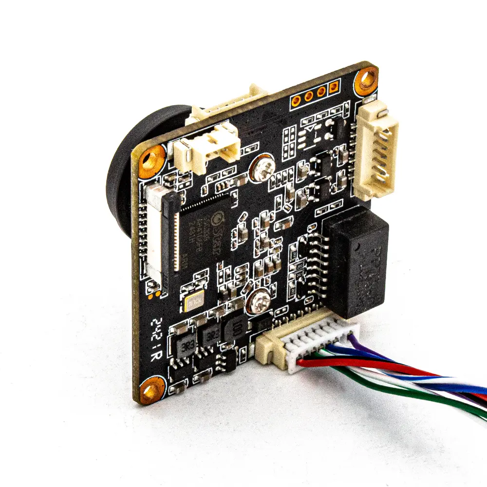 WGWK 3MP 25FPS IP Camera Module 1.5mm 180 Degree Wide Angle Lens M12 Mount Lens POE48V Onvif Mini Webcam Security Camera Board