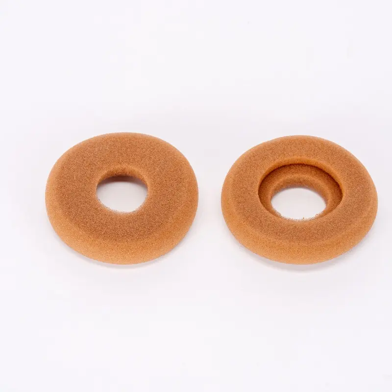ROSESELSA 2 Pairs of Earpds Distant Mountain Retro On-Ear Wired Headphones Earpads Fashionable Sponge earmuffs