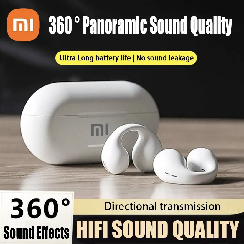 Xiaomi T7500 Wireless Bluetooth Bone Conduction High Protection Stereo Sports Waterproof with Microphone Gaming Music Earphones