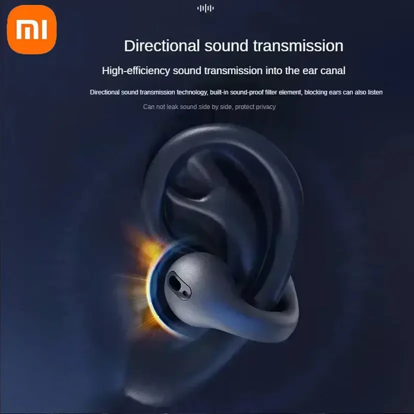 Xiaomi T7500 Wireless Bluetooth Bone Conduction High Protection Stereo Sports Waterproof with Microphone Gaming Music Earphones