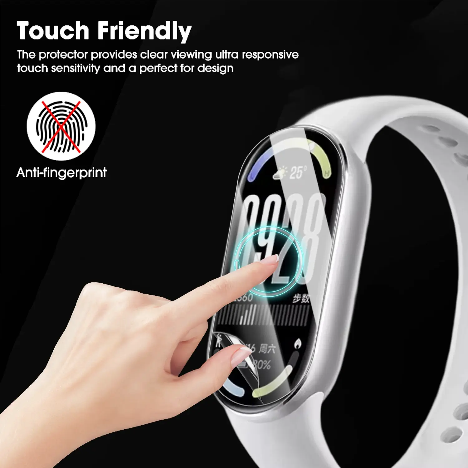 Hydrogel Films Screen Protector for Xiaomi Band 10 Ultra Clear Soft TPU Protective Film For Mi Band 10 Band10 Accessories