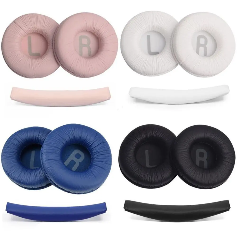 Replacement Headset Ear Pads Comfortable Foam Ear Cushions Soft Headband for JBL T520BT T510BT T500BT T450BT Headphone Accessory