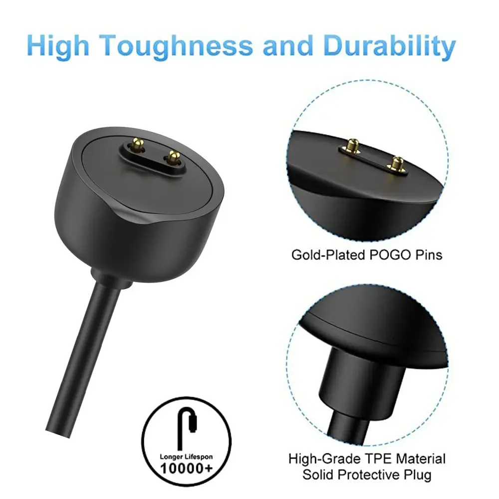 Magnetic Charger For Xiaomi Mi Band 8 7 6 5 4 3 USB Charging Cable for MiBand 2 Charging Cable Wire for Smart Bracelet Chargers
